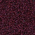 50g Toho Round Seed Bead 11/0 Gold Luster Raspberry (332)