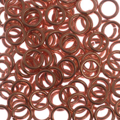 144pc 21ga. Jump Ring 5mm Copper Plated I.D. 3.3mm