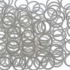 Artistic Wire Non Tarnish Brass 6.6mm Jump Ring 100pc 18 ga, I.D. 4.37