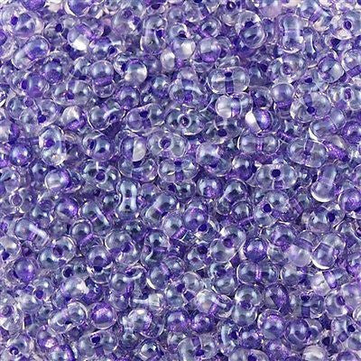 Miyuki Berry Seed Bead Inside Color Lined Sparkle Purple 22g Tube (1531)