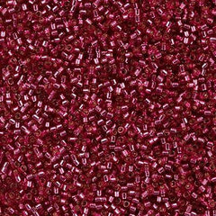 Miyuki Delica Seed Bead 11/0 Silver Lined Pink Rose 2-inch Tube DB1341