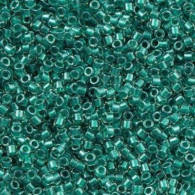 Miyuki Delica Seed Bead 11/0 Inside Dyed Color Candle Lit 2-inch Tube DB1701