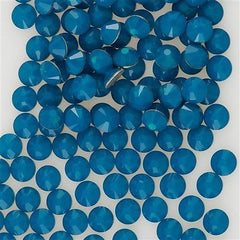144 TRUE CRYSTAL Rose Flat Back SS7 Caribbean Blue Opal (394)