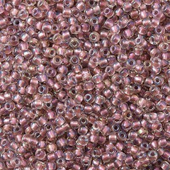 50g Toho Round Seed Beads 6/0 Inside Color Lined Pale Lavender (267)