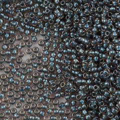 50g toho Round Seed Bead 8/0 Inside Color Lined Colonial Blue (288)