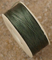 Size B Nymo Nylon Olive Thread 72 yard bobbin