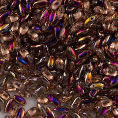 Czech Rizo 2.5x6mm Beads Crystal Sliperit 15g RZ-00030SP