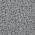 Toho Round Seed Bead 15/0 Opaque Gray 2.5-inch Tube (53)