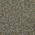 Miyuki Round Seed Bead 15/0 Silver Grey Gold Luster 2-inch Tube (1881)