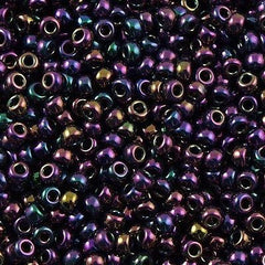 Miyuki Round Seed Bead 8/0 Metallic Purple 22g Tube (454)