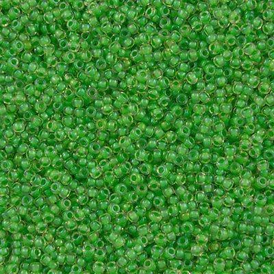 50g Toho Round Seed Bead 11/0 Inside Color Lined Spearmint (184)