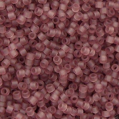 25g Miyuki Delica seed bead 11/0 Matte Transparent Lilac DB765