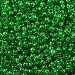 50g Miyuki Round Seed Bead 11/0 Transparent Green (146)