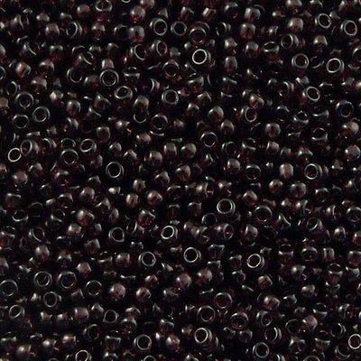 50g toho Round Seed Bead 8/0 Transparent Dark Amethyst 30g (6C)