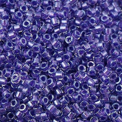 25g Miyuki Delica seed bead 11/0 Shimmering Purple DB906