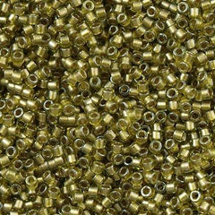 Miyuki Delica Seed Bead 11/0 Inside Dyed Color Chartreuse 7g Tube DB908
