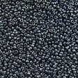 Miyuki Round Seed Bead 15/0 Metallic Gunmetal 2-inch Tube (451)