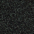 Miyuki Round Seed Bead 15/0 Dyed Silver Lined Dark Olive 2-inch Tube (1423)