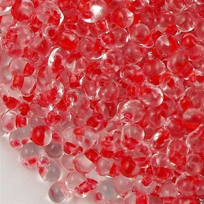 Miyuki Drop Fringe Seed Bead Crystal Lined Red 15g (24)