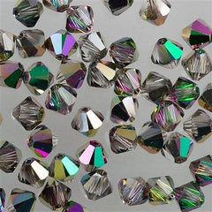 24 TRUE CRYSTAL 6mm Bicone Bead Crystal Electra (001 ELE)