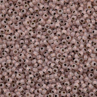 Toho Round Seed Bead 8/0 Copper Lined Alabaster 5.5-inch tube (741)