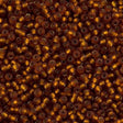 Miyuki Round Seed Bead 8/0 Matte Silver Lined Topaz 22g Tube (2422F)