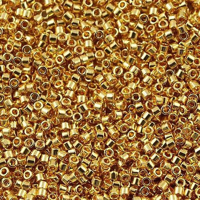 Caravan Beads - Miyuki - 11-191: 11/0 24kt Gold Plated Miyuki Seed Bead  #11-191*