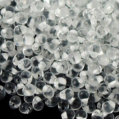 Miyuki Drop Fringe Seed Bead Inside Color Lined White 10g (22)