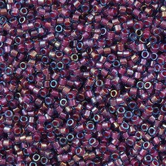 25g Miyuki Delica Seed Bead 11/0 Inside Dyed Color Blue Berry DB1758