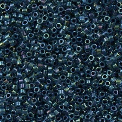 Miyuki Delica Seed Bead 11/0 Inside Dyed Color Midnight Blue 7g Tube DB286