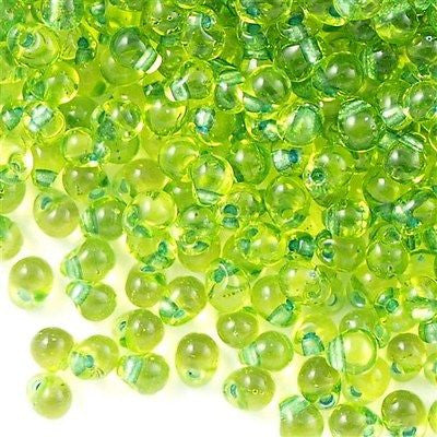 Miyuki Drop Fringe Seed Bead Green Chartreuse 24g Tube (44)