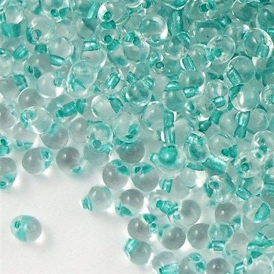 Miyuki Drop Fringe Seed Bead Crystal Lined Green 24g Tube (38)