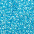 Miyuki Round Seed Bead 8/0 Inside Color Lined Sky Blue AB 22g Tube (278)