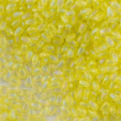 Miyuki Long Drop Seed Bead Matte Light Yellow AB 24g Tube (2131F)