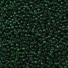 50g Toho Round Seed Bead 8/0 Transparent Jade (939)