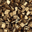 Miyuki Tila Seed Bead Metallic Dark Bronze 7g Tube (457)