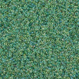 Miyuki Round Seed Bead 15/0 Lime Lined Crystal AB 2-inch Tube (277)