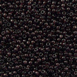 50g Toho Round Seed Bead 11/0 Transparent Dark Amethyst (6C)