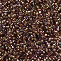 25g Miyuki Delica Seed Bead 11/0 Inside Dyed Color Amethyst Mauve DB1759