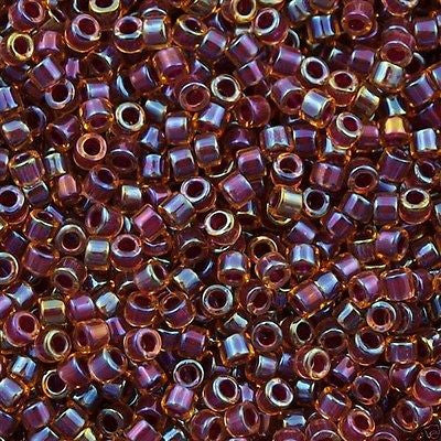 Miyuki Delica Seed Bead 11/0 Lined Light Purple AB 5g DB61 – Aura