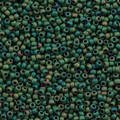 Toho Round Seed Bead 11/0 Matte Aquarius 19g Tube (710)