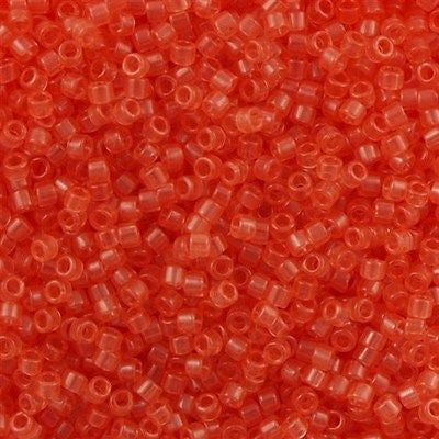 Miyuki Delica Seed Bead 11/0 Pink Grapefruit 2-inch Tube DB1412