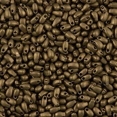 Miyuki Long Drop Seed Bead Matte Metallic Bronze 15g LDP-2006