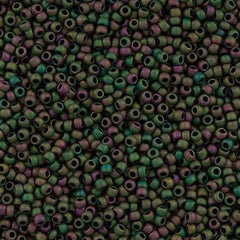 50g Toho Round Seed Beads 11/0 Opaque Matte Cassiopeia (708)