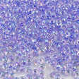Miyuki 4mm Magatama Seed Bead Inside Color Lined Lilac AB 10g (2145)