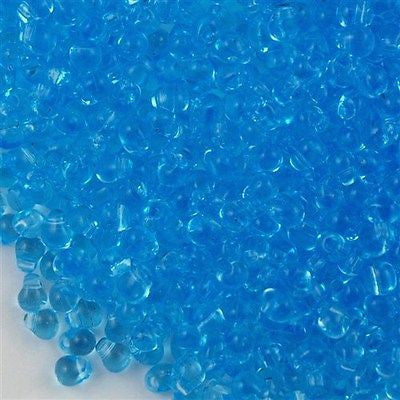 Miyuki Drop Fringe Seed Bead Clear Light Blue 24g Tube (148)
