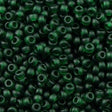 Miyuki Round Seed Bead 8/0 Transparent Matte Emerald 25g (156F)