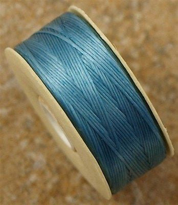Size B Nymo Nylon Turquoise Thread 72 yard bobbin C18