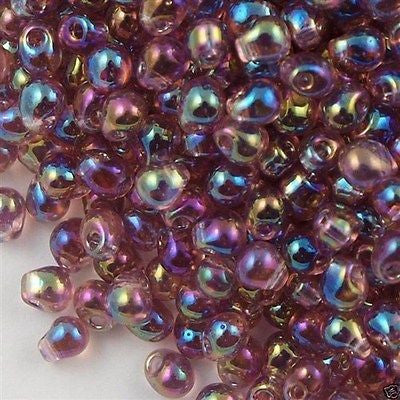 Miyuki Drop Fringe Seed Bead Lavender AB 10g (256)