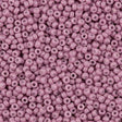 Miyuki Round Seed Bead 11/0 Opaque Matte Antique Rose 22g Tube (2037)